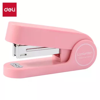 Deli LonGreen bureauhechter D395324, roze, 25 vel