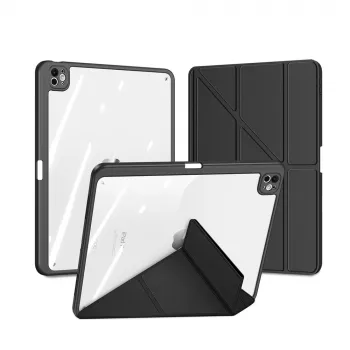 Dux Ducis Magi Case voor iPad Pro 13 (2024/2025) met standaard - zwart