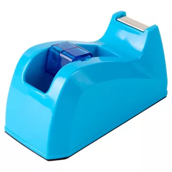 Deli plakbandafroller RIO 12x6x5cm lichtblauw