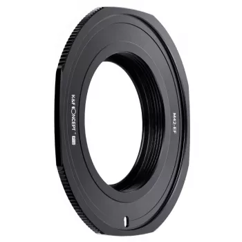 K&F Concept PRO Objectiefadapter Canon EOS EF/EF-S naar M42 Camerabody - zwart