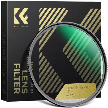 K&F Concept Black Diffusion 1/8-filter 67mm
