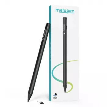 Metapen Pen G1 actieve stylus voor Google Pixel en Amazon Fire - zwart