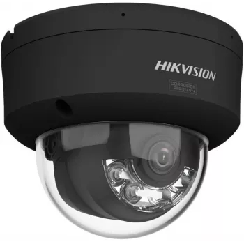 Hikvision DS-2CD2187G3-LIS2UY 2.8mm zwart 8 MP Smart Hybrid Light met ColorVu Fixed Mini Dome camera