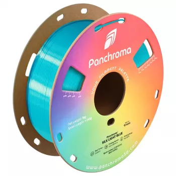 Polymaker Panchroma PLA Silk 3D-printerfilament, 1,75 mm, 1 kg, lichtblauw