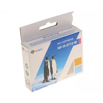 G&G Ninestar compatibele inktcartridge voor Epson T0713 (C13T07134012) - magenta