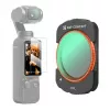 K&F Concept circulair polarisatiefilter CPL HD MRC 12-laags filter voor DJI Osmo Pocket 3 (KF01.2532)