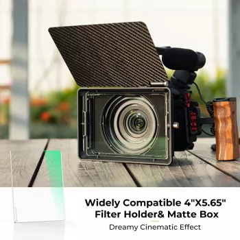 K&F Concept Black Mist 1/4-filter 4x5.65 inch voor mattebox (KF01.2451)