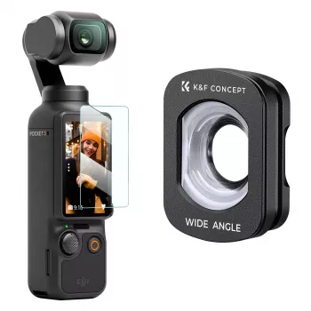 KF 112° groothoekobjectief voor DJI Osmo Pocket 3 / 4 - Kf01.2612