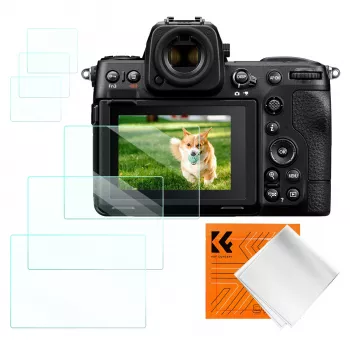 KF 6-pack 9H gehard glas displaybeschermfolie voor Nikon Z9 Z8