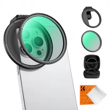 K&F Concept 67mm circulair polarisatiefilter CPL HMC voor smartphone