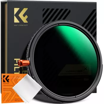 K&F Concept Nano-X MRC hybride filter 3-in-1 77mm Fader ND2-32 + CPL + Black Diffusion 1/4