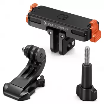 KF magnetische snelkoppeling mount voor GoPro en 1/4 inch schroef, voor Insta360 Go Ultra, zwart