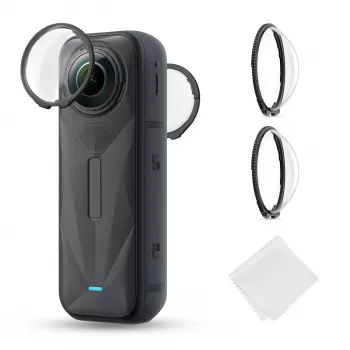 K&F Concept 2-pack gehard glazen lensbeschermers voor Insta360 X5 KF31.185