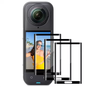 3x gehard glas schermbeschermer voor Insta360 X4 / X5 - KF31.184