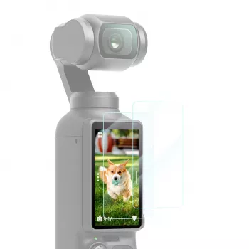 KF 2-pack gehard glas beeldschermbeschermfolie HD 9H voor DJI Osmo Pocket 3 / Pocket 4