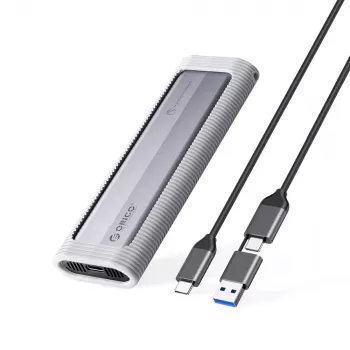 ORICO AXM2F-V1 M.2 NGFF USB-C 5Gb/s-behuizing - grijs