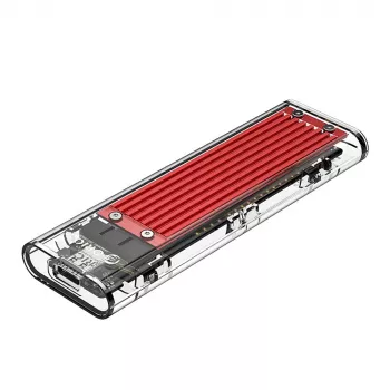 ORICO TCM2-C3 M.2 NVMe SSD-behuizing USB-C 10Gbps rood