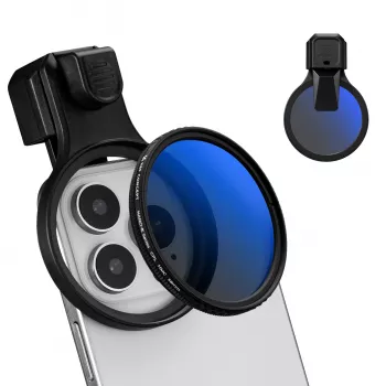 KF Circulair Polarisatiefilter CPL 58mm Clip-On voor smartphone KF15.0024