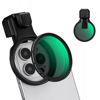 K&F Concept Variabel ND-filter ND2-ND32 58mm Clip-On voor smartphone