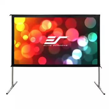 Elite Screens Yard Master 2 Series OMS135H2-DUAL - draagbaar projectiescherm voor buiten/binnen met poten - 135 inch (343 cm)