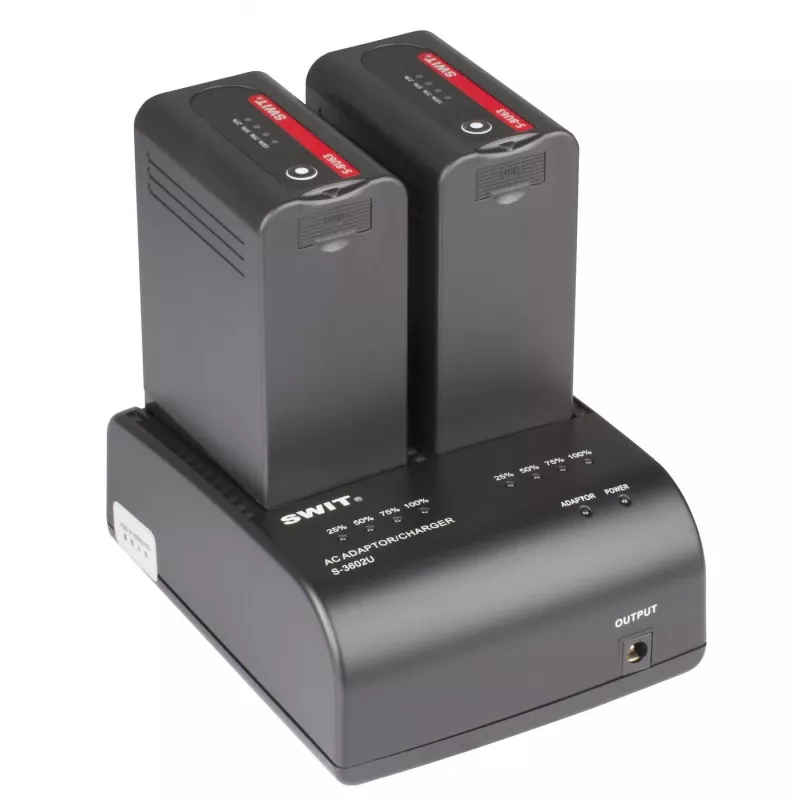 SWIT S-3602U lader voor lithium-ionaccu's