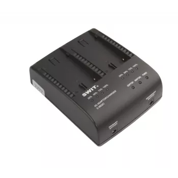 SWIT S-3602C tweekanaals lader voor Li-Ion-accu's
