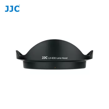JJC zonnekap voor Canon EW-83E - tulpvorm, bajonetaansluiting, zwart