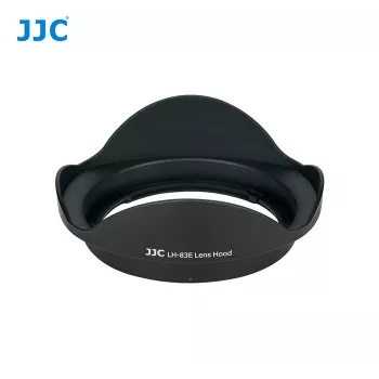 JJC zonnekap voor Canon EW-83E - tulpvorm, bajonetaansluiting, zwart