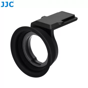 JJC verlengde oogschelp voor Fujifilm X-T50 camera - zwart