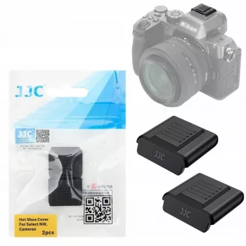 JJC 2x flitsschoenkap voor Nikon Z-serie camera's (Z5, Z50, Z6, Z7, Z8, Z9, Z30) - HC-NKZK2