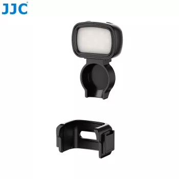 JJC mini magnetische LED-vulllamp voor DJI Osmo Pocket 3, CRI≥95, 15 LED's, USB-C oplaadbaar