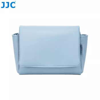 JJC CL-M blauwe camera half case voor Fujifilm X100VI, X100V, X-E5, Canon V1