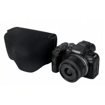 JJC siliconen beschermhoes voor Canon EOS R7 / R10 - zwart (OC-C3BK)