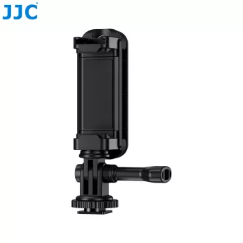 JJC SPC-S25 360° statiefhouder voor smartphone, SSD en GoPro met 1/4 inch-schroefdraad en Arca-Swiss-basis