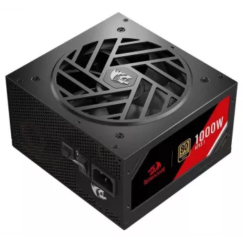 Redragon Master GC-MS03 1000W voeding, 80 PLUS Standard, ATX, niet-modulair, 120mm ventilator, zwart