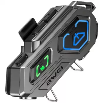 AWEI VS-6 motorfiets Bluetooth-intercomheadset zwart