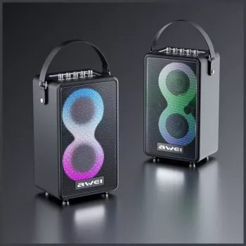 AWEI KA15 draagbare draadloze Bluetooth-luidspreker 70W zwart