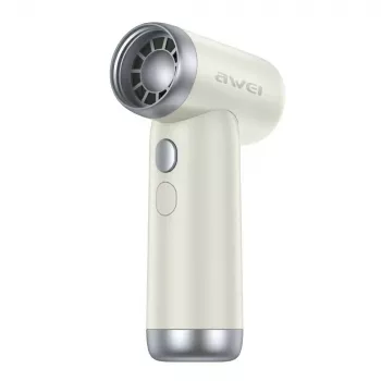 AWEI F40 multifunctionele ventilator 3300mAh wit