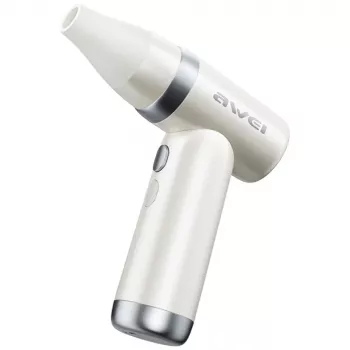 AWEI F40 multifunctionele ventilator 3300mAh wit