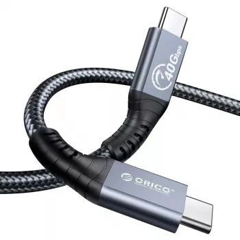 ORICO Thunderbolt 4 kabel USB-C 40 Gbit/s 8K60Hz PD 100W 2m zwart