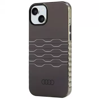 Audi IML MagSafe case voor iPhone 15 Plus / 14 Plus 6.7 zwart hardcase