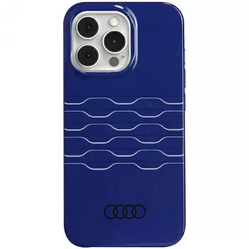 Audi IML MagSafe Case voor iPhone 13 Pro / 13 6,1 inch Navy Blue Hardcase