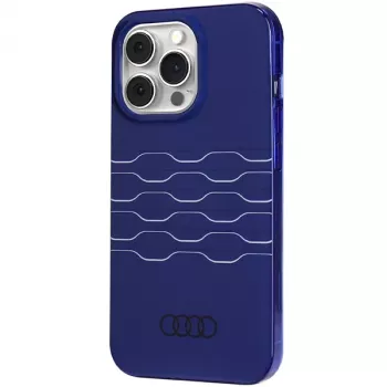 Audi IML MagSafe Case voor iPhone 13 Pro / 13 6,1 inch Navy Blue Hardcase