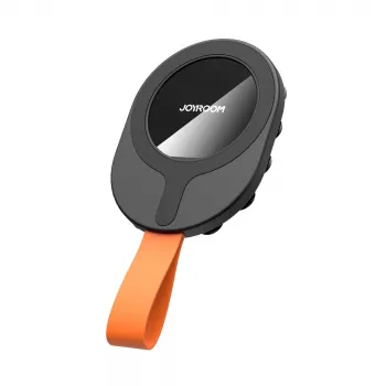 Joyroom JR-ZS393-S magnetische autohouder met zuignap voor 4,7-7 inch telefoons - zwart-oranje