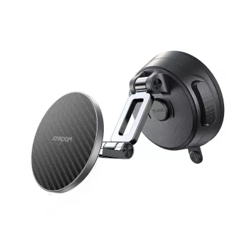 Joyroom JR-ZS51 magnetische autohouder voor telefoon met zuignap voor voorruit of dashboard - Zwart