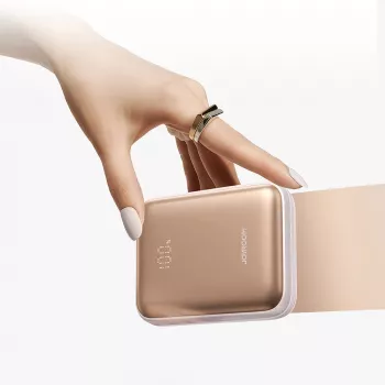 Powerbank Joyroom JR-PBF27 22.5W 10000mAh met twee geïntegreerde kabels - Goud