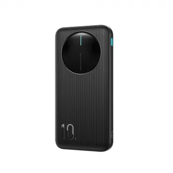 Powerbank Joyroom JR-PBF12 Pro 22.5W 10000mAh met digitaal display 2x USB-A 1x USB-C - Zwart