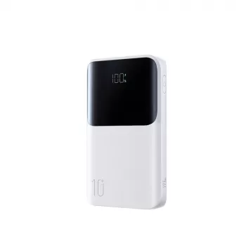 Joyroom JR-QP191 Star Series Mini 10000 mAh 22.5W powerbank met digitaal display Wit