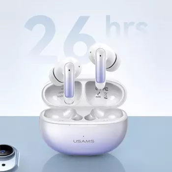 USAMS X-Don-serie TWS Bluetooth 5.3-oordopjes met ENC, zwart (US-XD19)