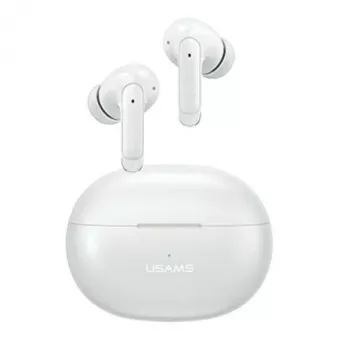 USAMS X-Don-serie TWS Bluetooth 5.3-oordopjes met ENC, wit (US-XD19)